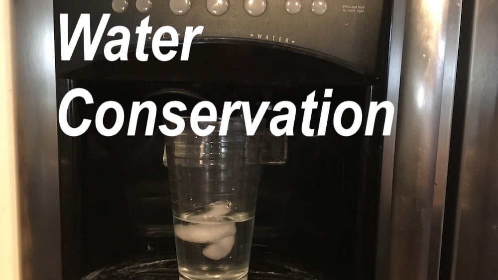 How to conserve water